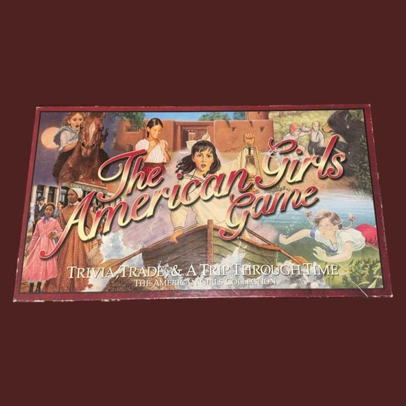 NIB Vintage The American Girl Game Trivia Trade in a Trip Through Time - Picture 1 of 4